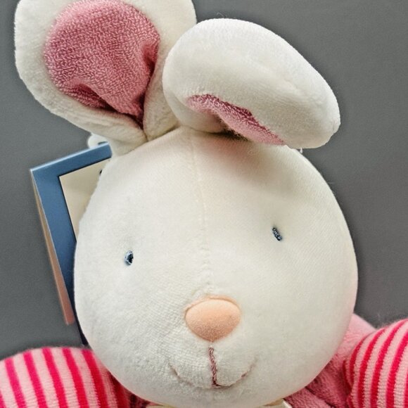 Carters Bunny Rabbit My Best Friend Ladybug Terry Cloth Plush Rattle 2001 Tags - Picture 2 of 10
